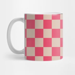 Pink Cube Pattern Mug